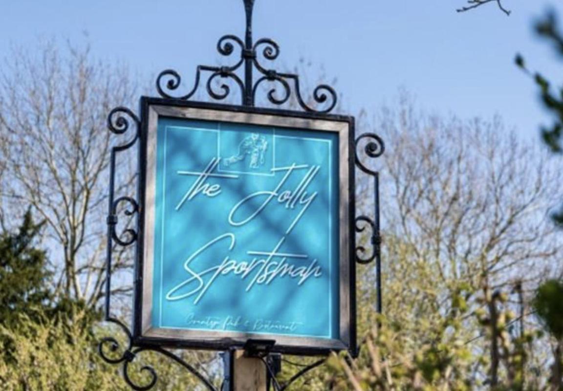 Hotel The Jolly Sportsman Lewes Esterno foto